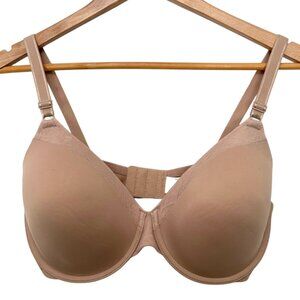 WARNERS Blissful Benefits Smooth Look Underwire Lightly Lined T-Shirt Bra Sz 38D